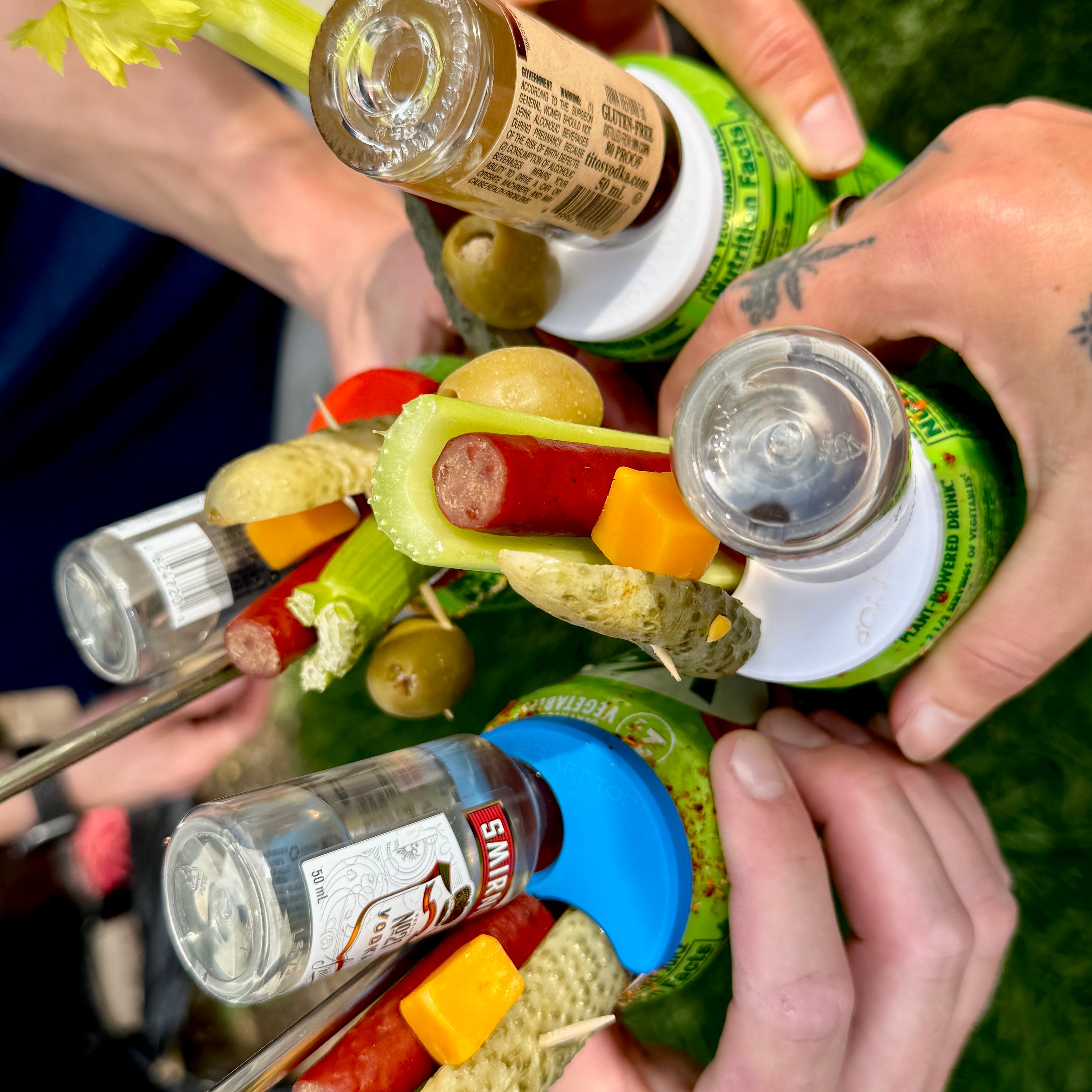 Can Clips-Can Clip-Draft Top-White-6 Pack-Draft Top