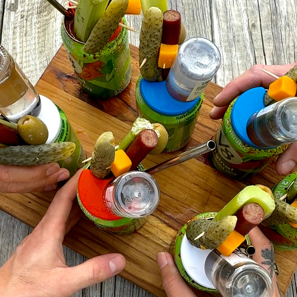 Can Clips-Can Clip-Draft Top-White-6 Pack-Draft Top