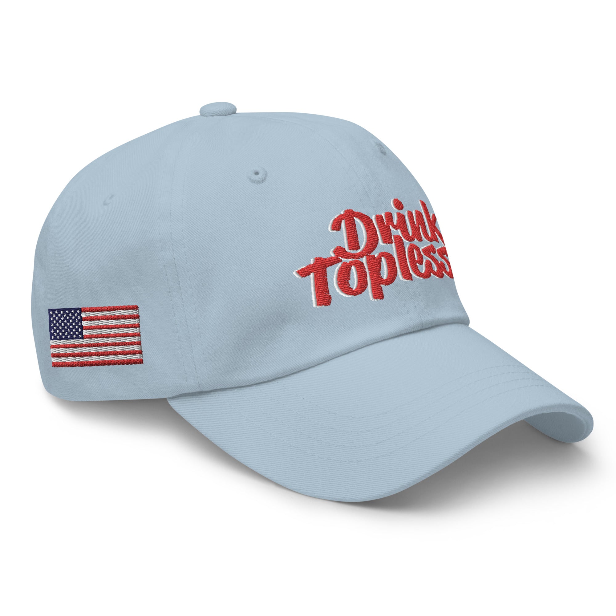 Drink Topless 'Merica - Dad Hat-Merchandise-Draft Top-Black-Draft Top