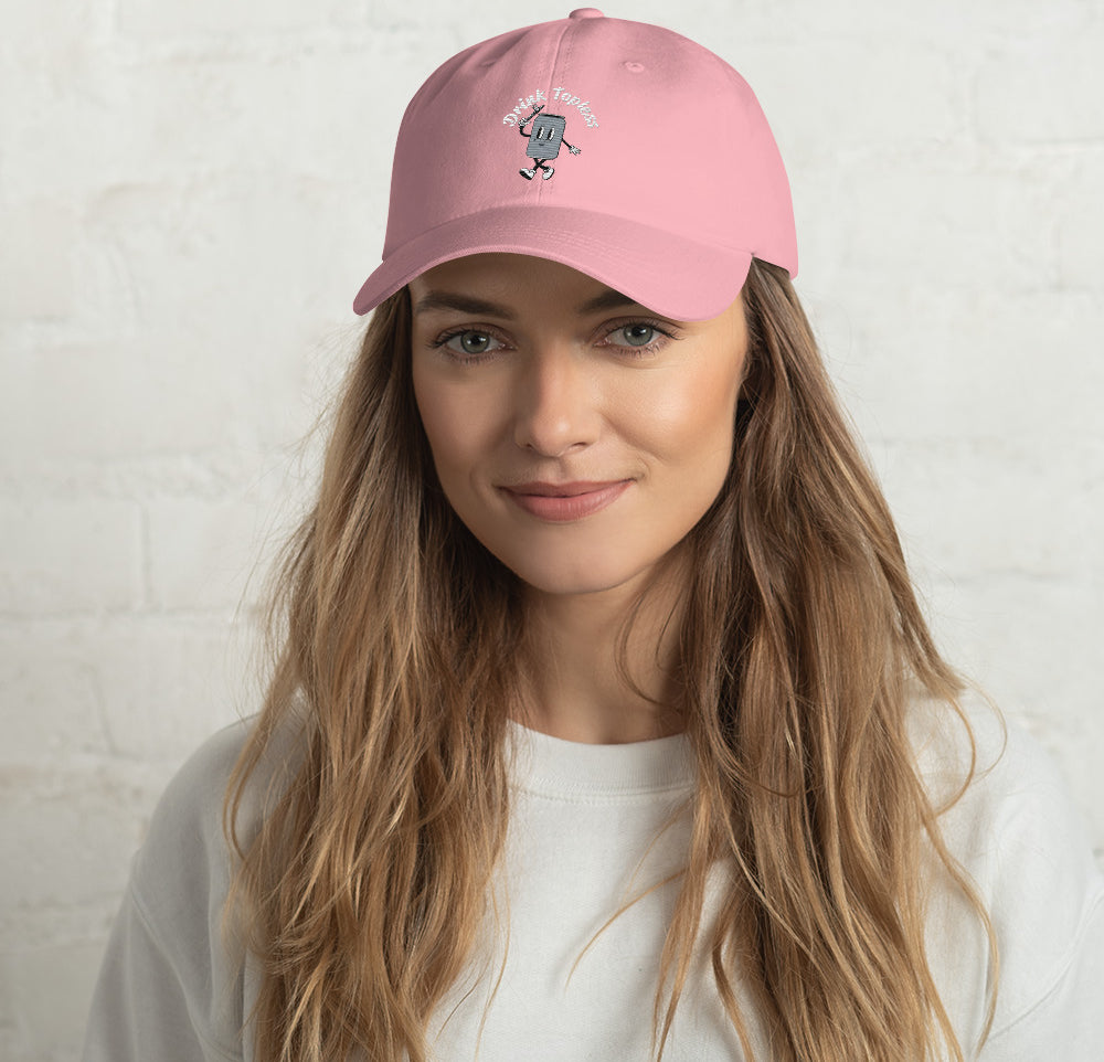 Drink Topless Tipsy - Dad Hat-Merchandise-Draft Top-Black-Draft Top