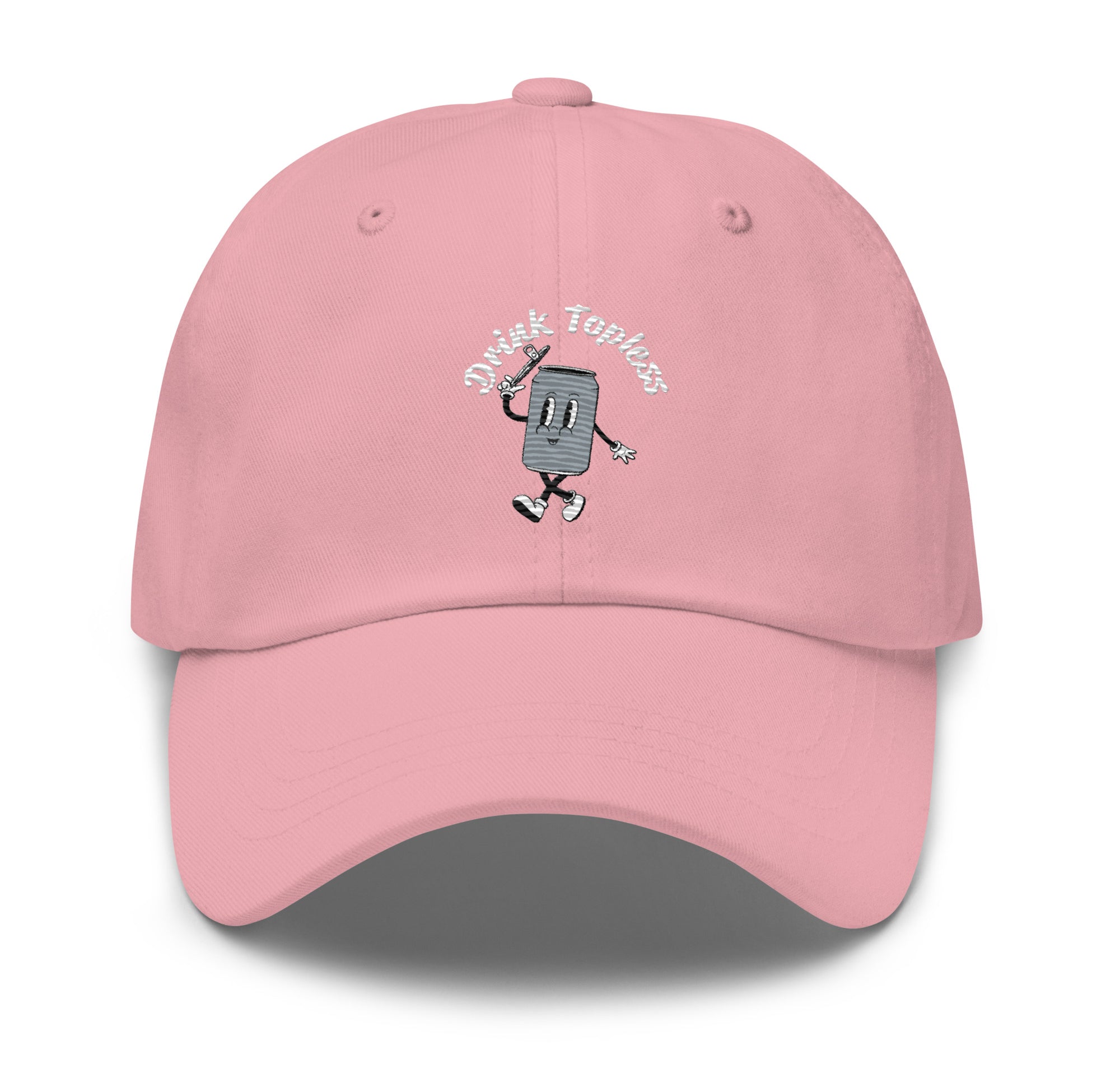 Drink Topless Tipsy - Dad Hat-Merchandise-Draft Top-Pink-Draft Top